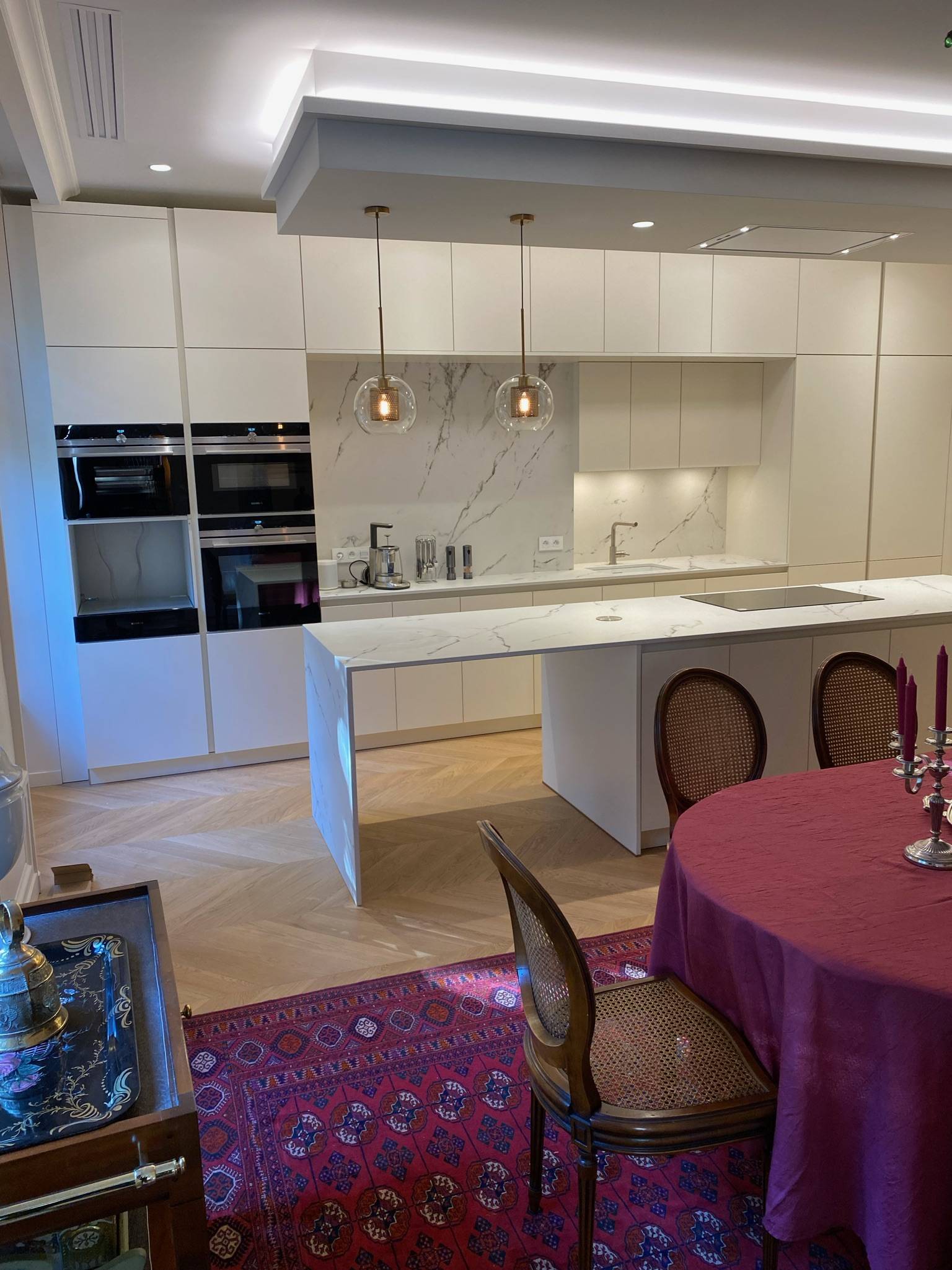 four vapeur en hauteur