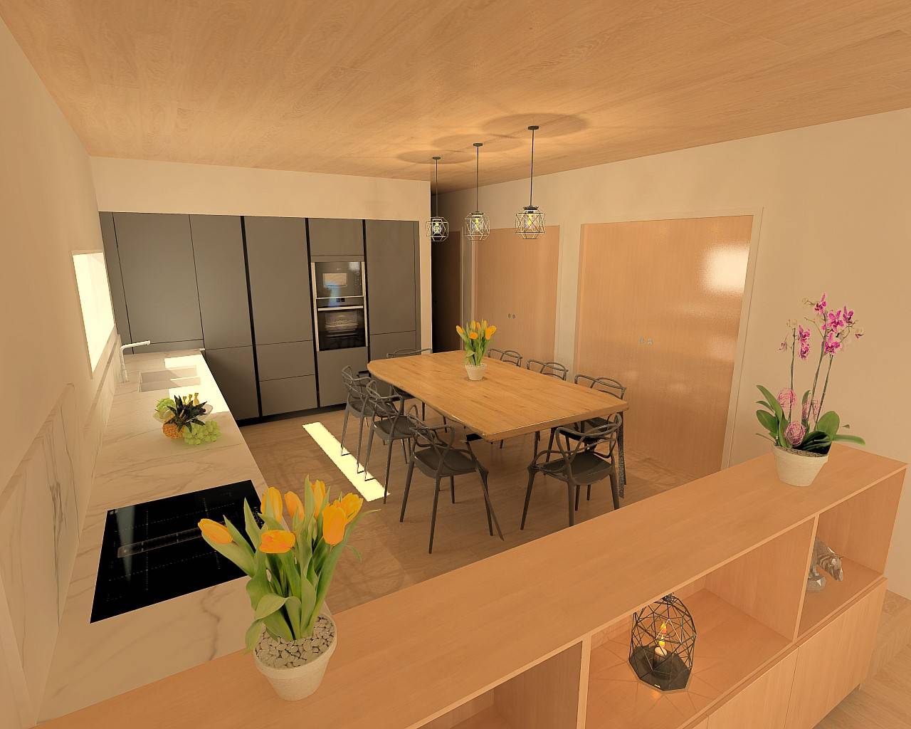 cuisiniste installant des cuisines sur péniche à lyon