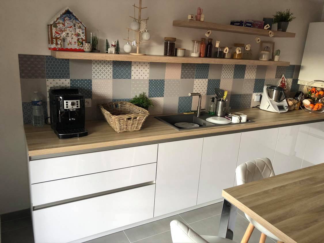 credence cuisine carrelage a lyon