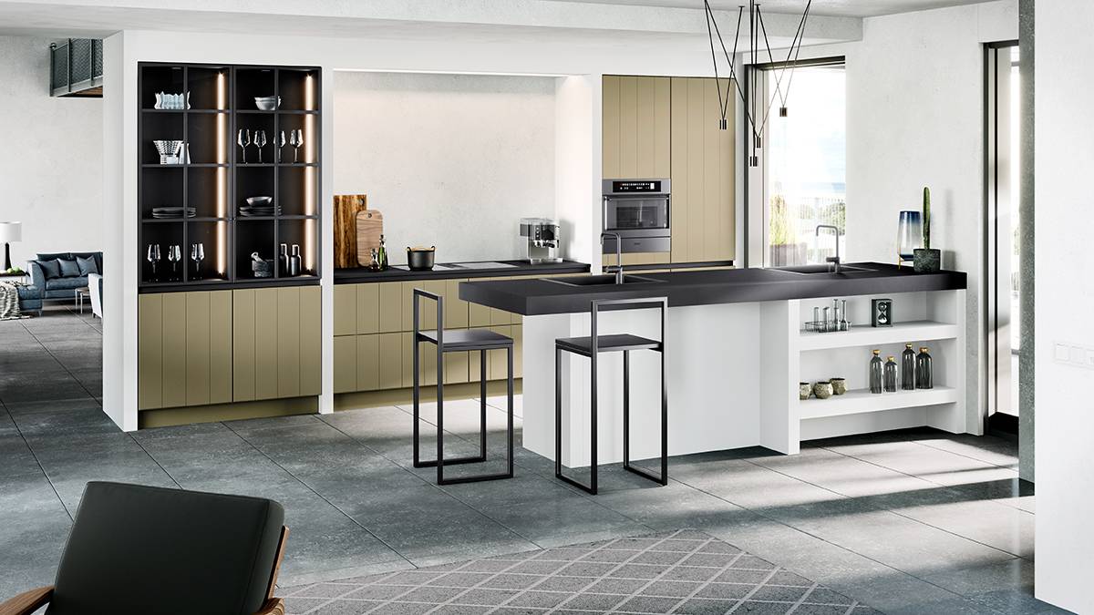 projet de cuisine équipée moderne à lyon