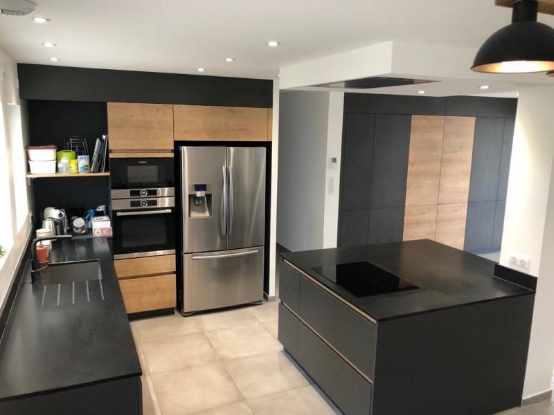 cuisine noire et bois villefranche sur saone