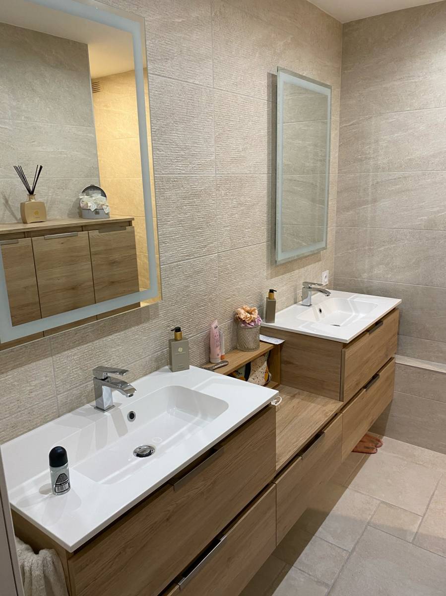 meuble coulissant salle de bain lyon