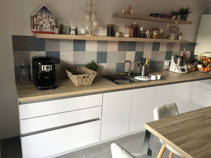 cuisine avec etageres lyon