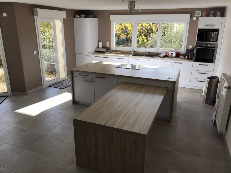 cuisine avec ilot à saint priest