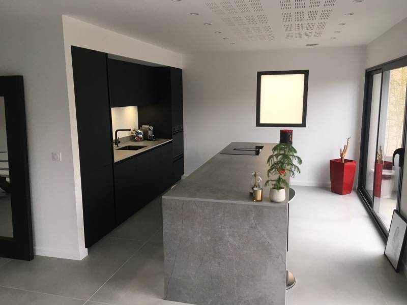 cuisine avec ilot rillieux la pape