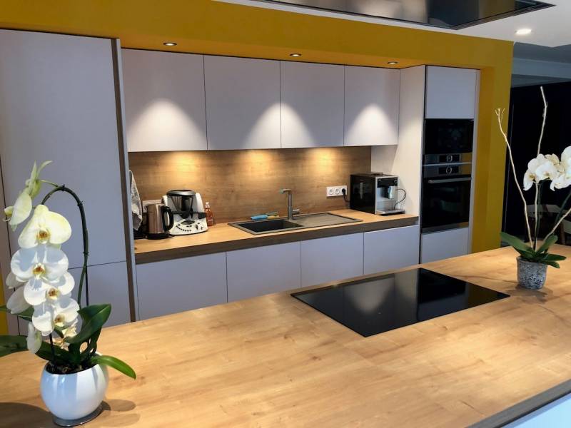 ilot de cuisine moderne lyon