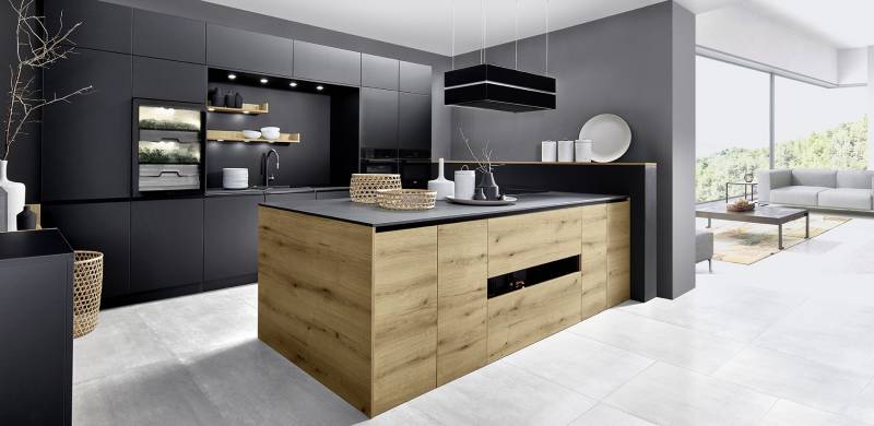 installation cuisine haut de gamme contemporaine lyon