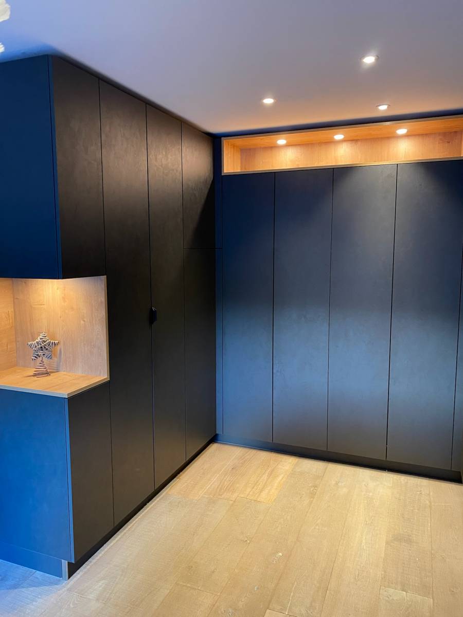 Chambre à coucher avec dressing sur mesure lyon