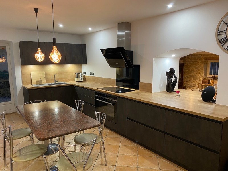 Réalisation de cuisine par votre cuisiniste à Givors