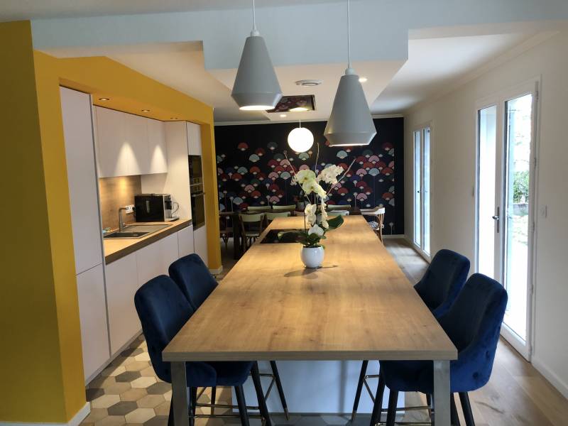 agencement cuisine ilot a vaulx en velin