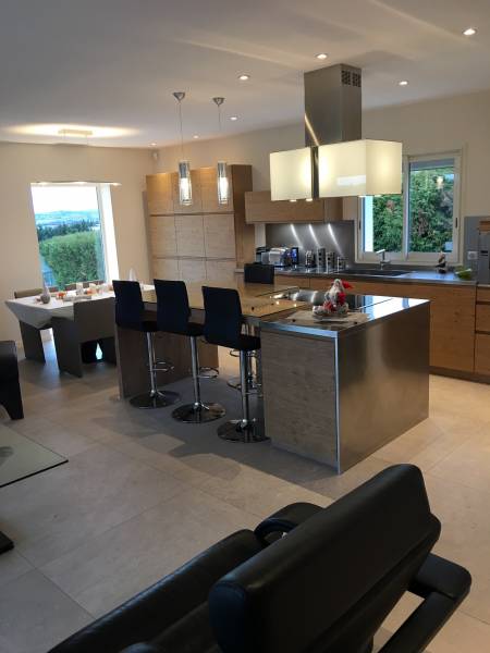 Cuisine placage bois Lyon