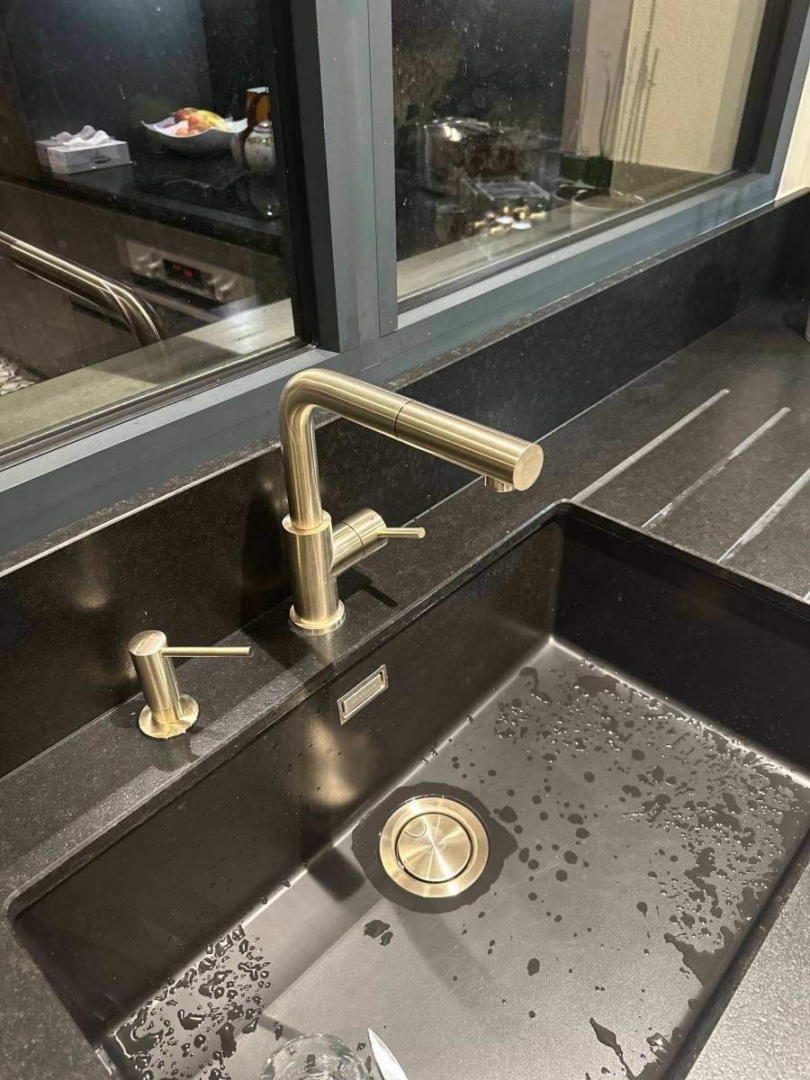 robinet gold bradano avec douchette