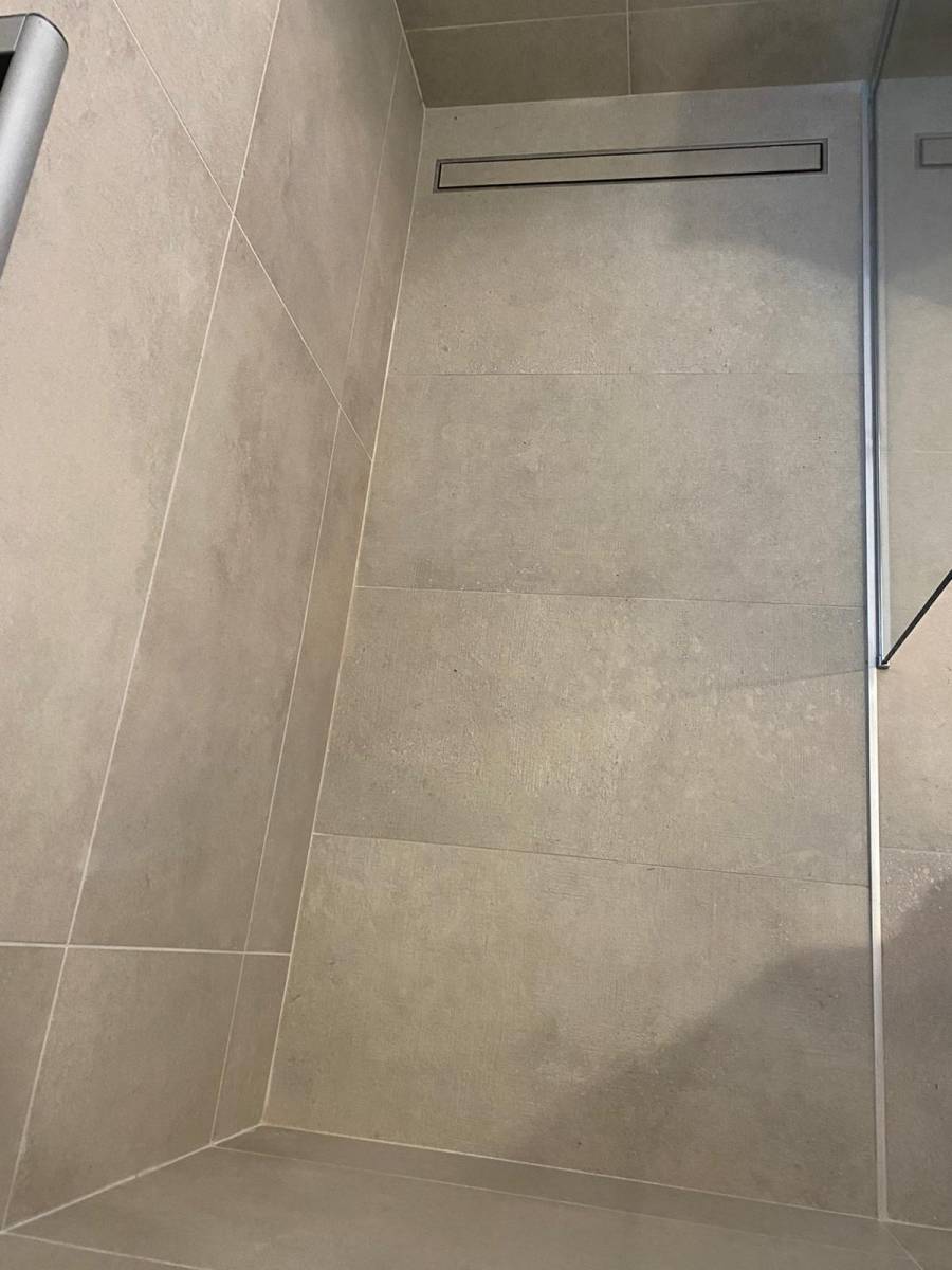 Pose de douche italienne à lyon