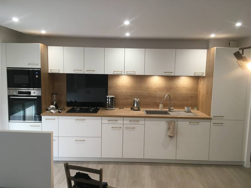 Installation cuisine linéaire lyon centre