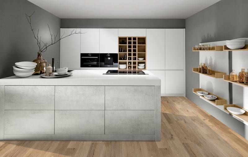 Conception sur mesure d'une grande cuisine de luxe à Lyon