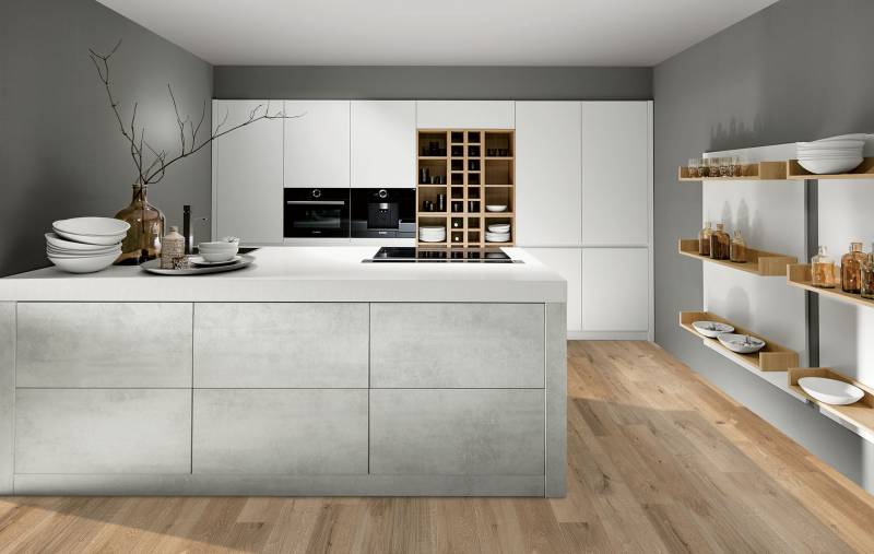 cuisine beton clair bourgoin jallieu