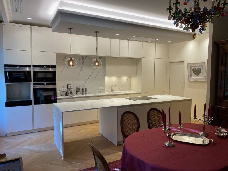 Armoire de cuisine sans poignées lyon