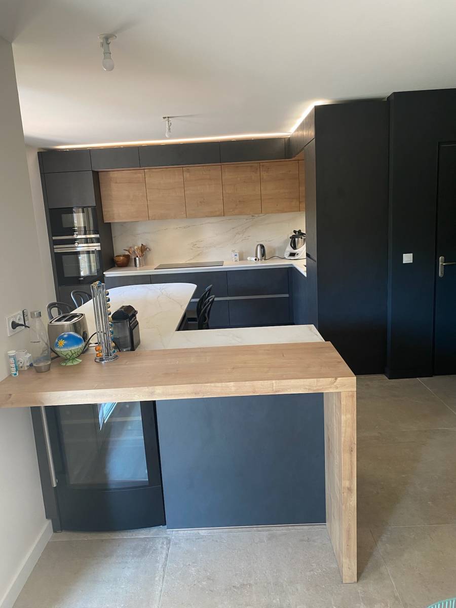 facade de cuisine type industrielle