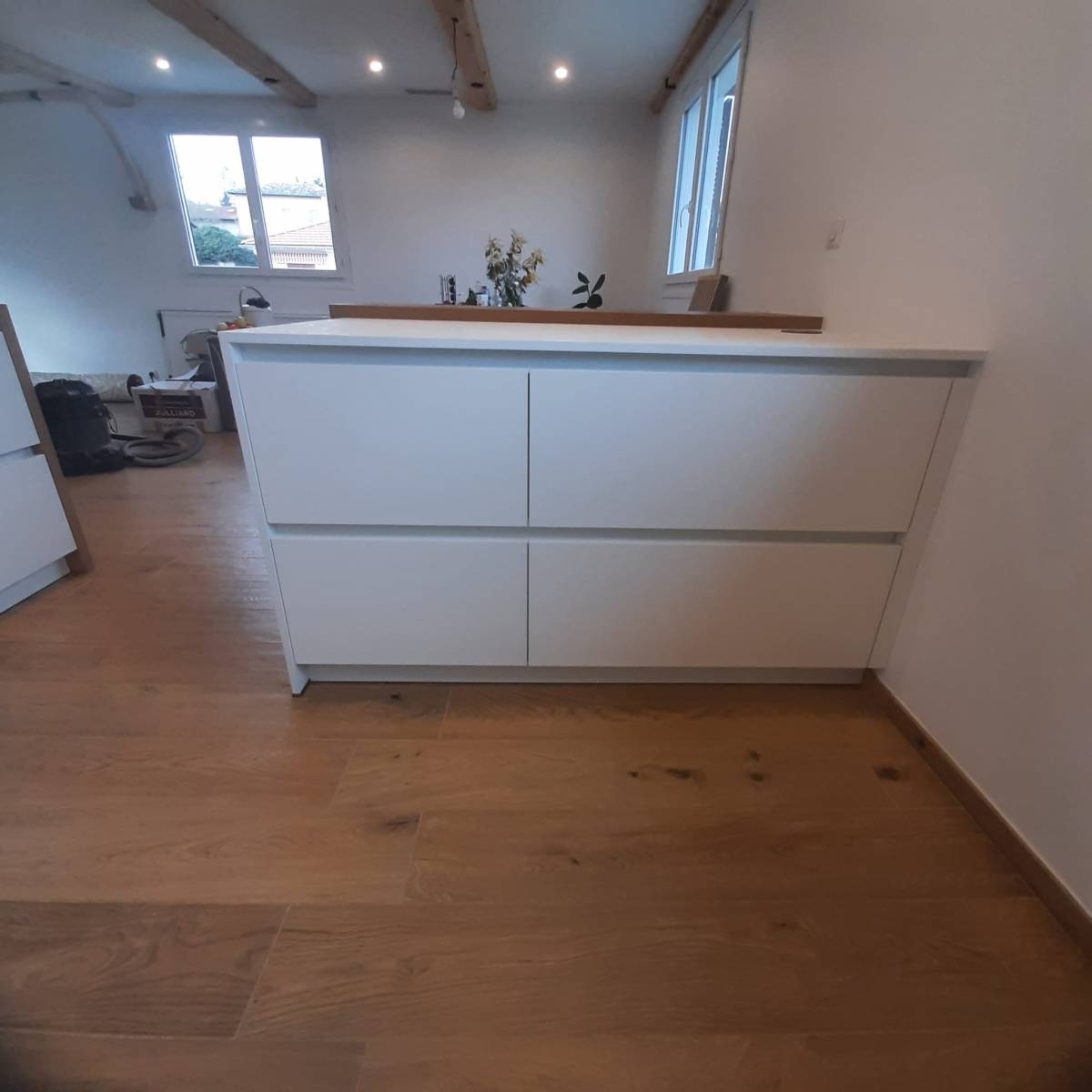 installation de cuisine équipée frans