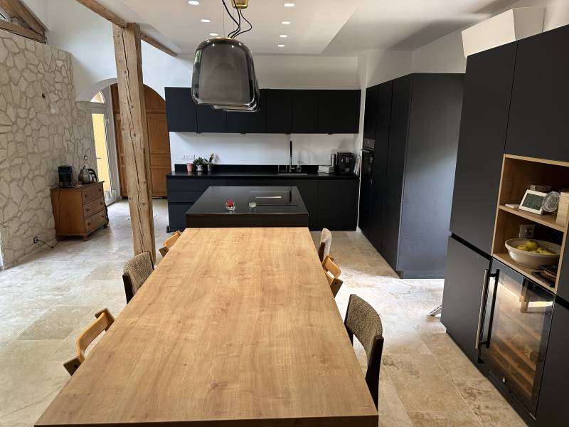 Pose plan de travail granit grigny