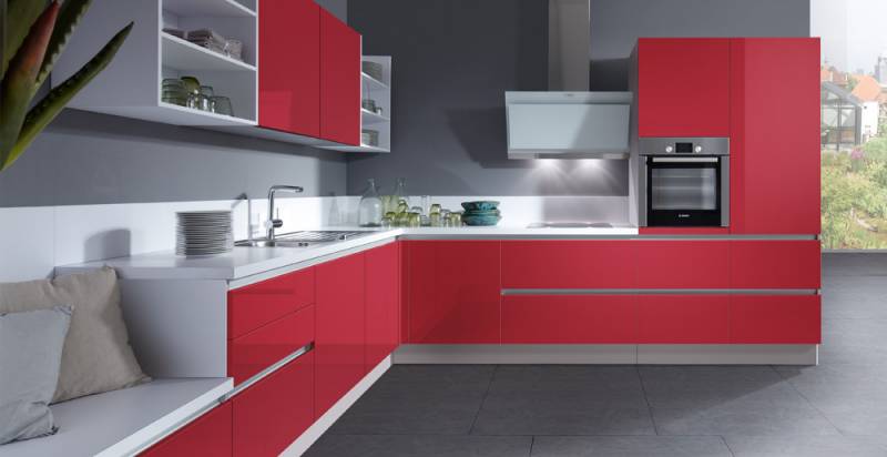 Cuisine Brillante sans poignées