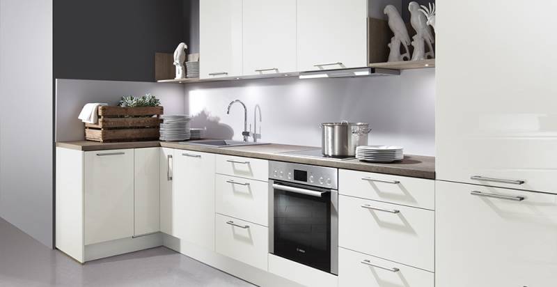 Cuisines Mates avec poignées