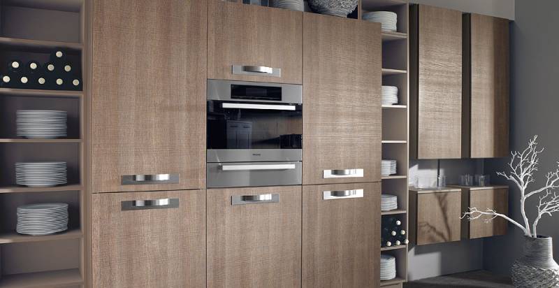 Cuisines Mates avec poignées