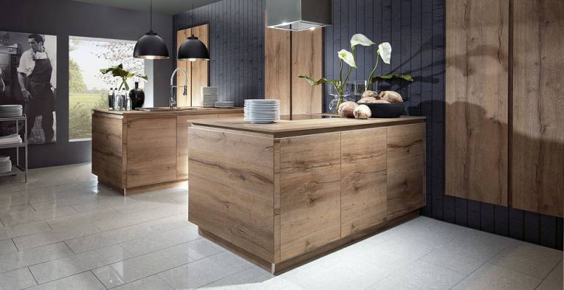 cuisines bois sans poignées a chambéry