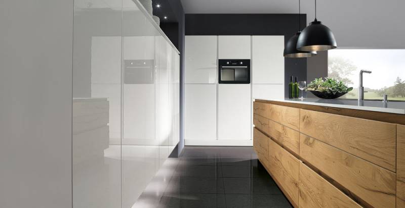 Cuisine Brillante sans poignées