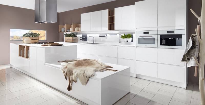 Cuisine Brillante sans poignées