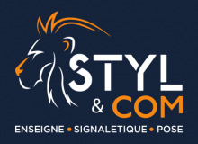 Fabrication et installation d'enseigne Meyzieu Styl&Com
